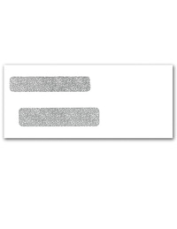 #10 Double Window Security Envelopes Self-Seal
