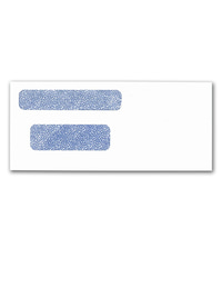 #9 Double Window Security Envelopes Self-Seal